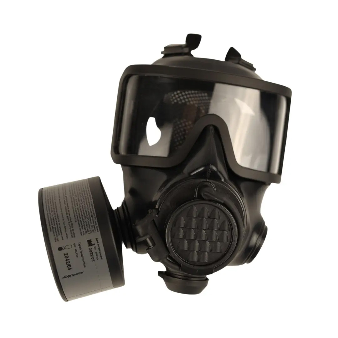 Протигаз. Захисна панорамна маска Protective maskOM-2020 з фільтром NBC-3/SL