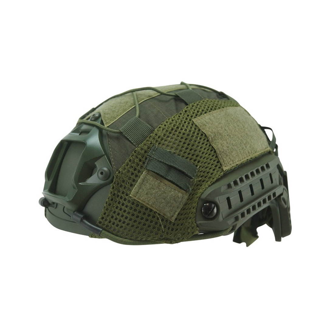 Чохол на шолом/кавер  KOMBAT UK  Tactical Fast Helmet COVER  оливковий  Uni