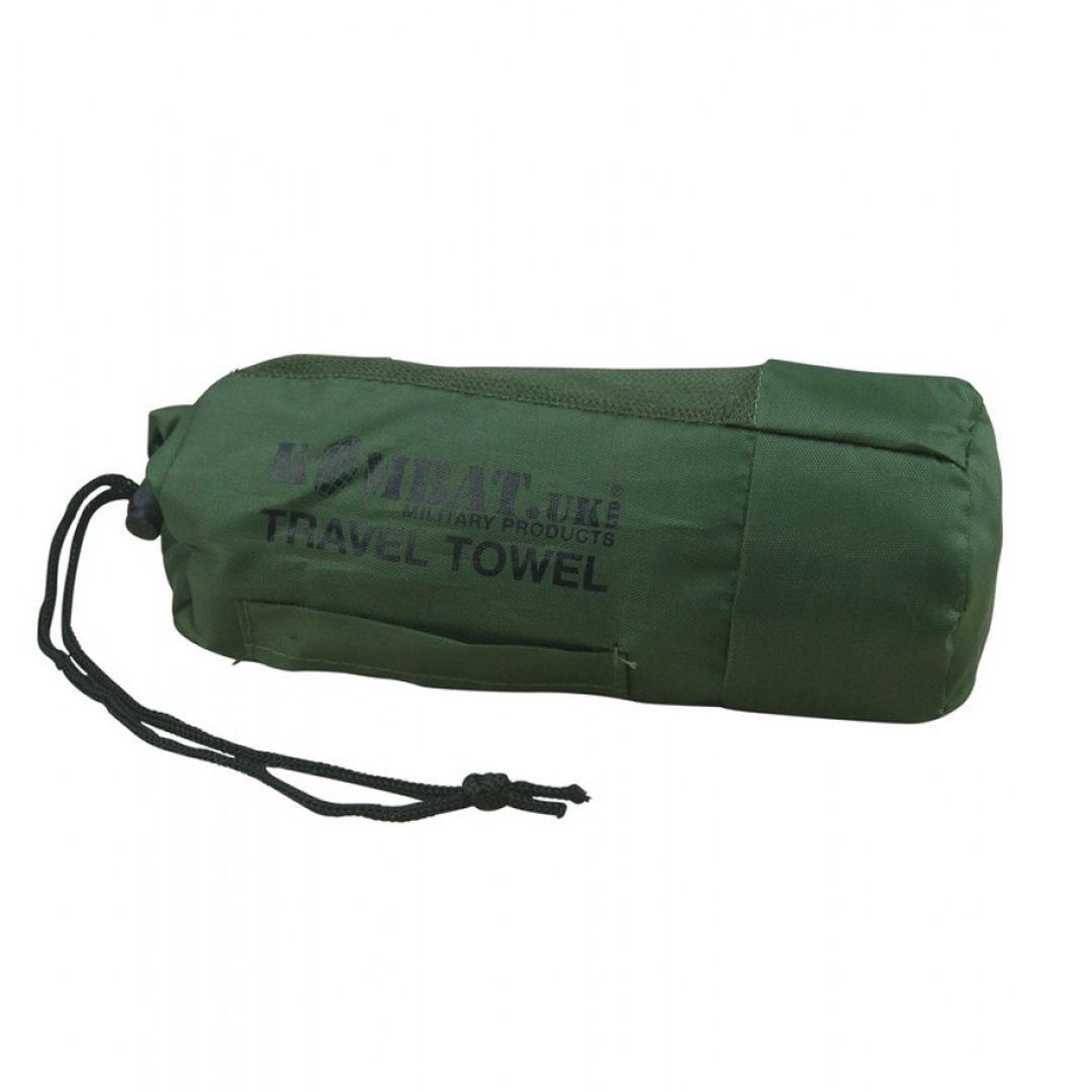 Рушник KOMBAT UK Large Micro Fibre Towel оливковий 75x130cm