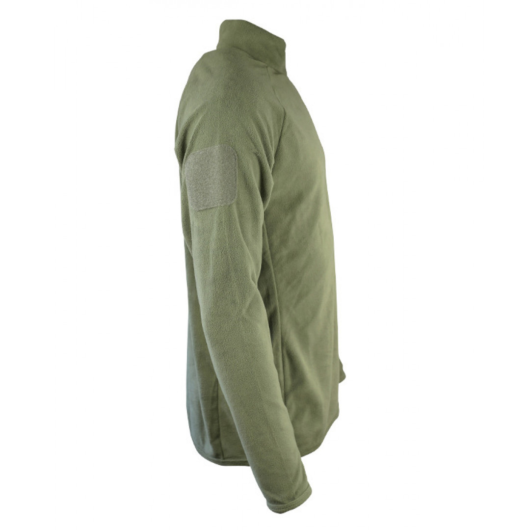 Фліс тактичний KOMBAT UK Alpha Mid-Layer Fleece оливковий