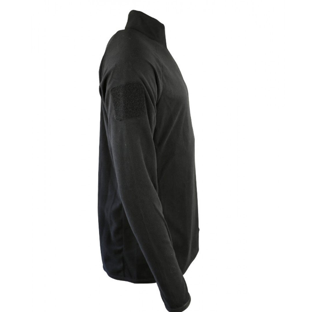 Фліс тактичний KOMBAT UK Alpha Mid-Layer Fleece чорний