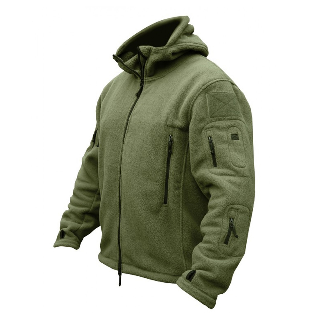 Фліс тактичний KOMBAT UK Recon Hoodie оливковий