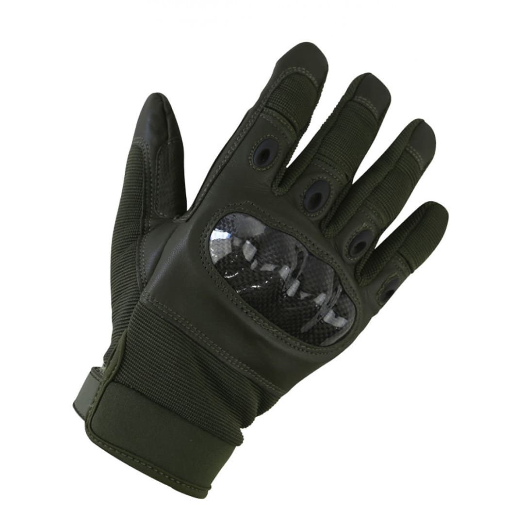 Тактичні рукавички KOMBAT UK Predator Tactical Gloves Оливковий 