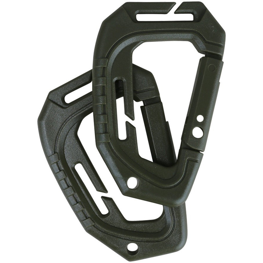 Карабін 1шт KOMBAT UK Spec-Ops Carabiner оливковий