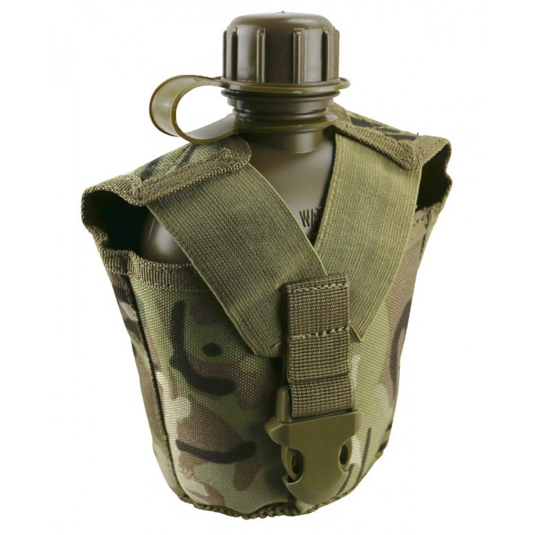 Фляга тактична KOMBAT UK Tactical Water Bottle мультікам 0,95л