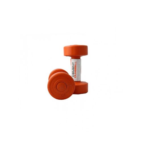 Гантелі пластикові пара LiveUp CEMENT DUMBELL 2х1кг