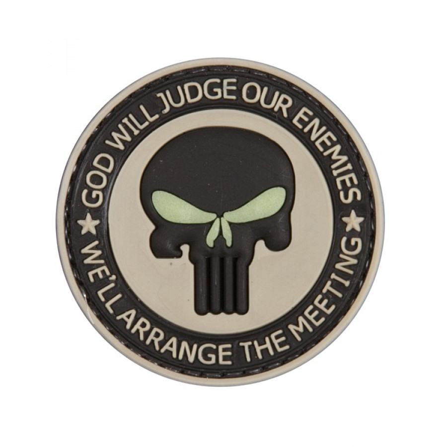 Шеврон/патч KOMBAT UK God Will Judge Patch