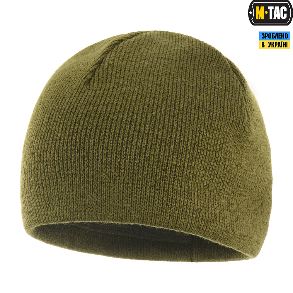 Шапка M-Tac акрил/фліс олива (р.L/XL)