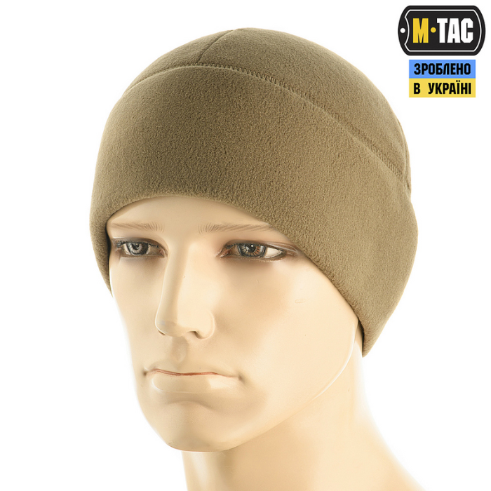 Шапка M-Tac Watch Cap Premium фліс (250г/м2) Dark Olive (L)