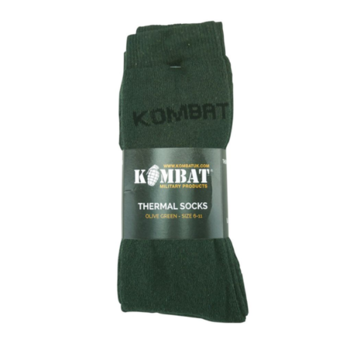 Термошкарпетки Kombat UK 3 пари олива (р.43-46)