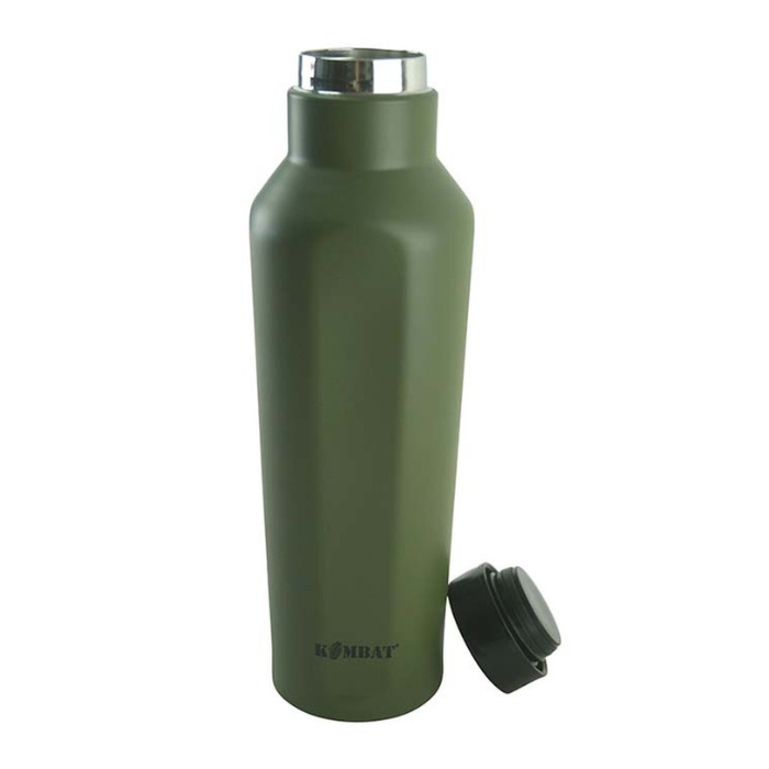 Фляга Kombat UK Military Steel Bottle оливковий 500ml